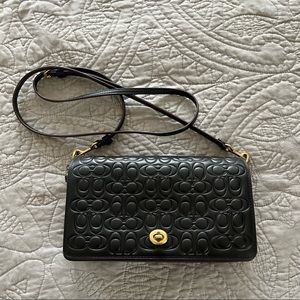 Coach crossbody bag in black